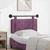 Vidaxl Viseče vzglavje postelje Vijolična Žamet