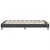 Box spring okvir za krevet od tkanine sivi 120 x 200 cm