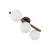 TK Lighting Stropna svetilka ESTERA WALNUT 10269