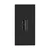 NOEN USB data, modularna vtičnica 22,5x45 mm USB data 2.0, tesnilo, črna