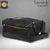 Moška usnjena toaletna torba Leonardo Verelli/CLUTCH/črna