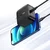 Ugreen - Zidni punjač (70867) - 2x USB-C, PD, GaN 66W, 3.3A - crni