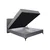 Box Krevet Lina 180/200 180/200 cm , siva
