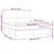 Krevet box spring s madracem LED sivi 180x200cm od umjetne kože