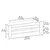 Hanah Home TV komoda Corner, 120x40x30 cm, Hrast