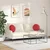 Jastučići za sjedenje 2 pcs Crvena O40 x 13 cm tkanina