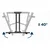 GEMBIRD Nosač za TV WM-58ST-01 Tilt 32-58 crna