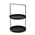 Opviq Stalak za nakit 33x21cm, Crni