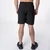 Polleo Mens Strike Performance Training Shorts, Black - S