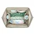 Kikka Boo Torba za mame Siena Luxe Secret Garden Deep Green