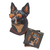 Wood magic Pas sa naočarima Slagalica od drveta, 100 delova