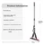 Maryya Sunđerasti mop sa 2 zamenske glave, 28 cm