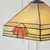 Endon 111989 - Luster na lancu Tiffany NEVADA 3xE27/10W/230V prečnik 40 cm
