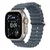 Apple Watch Ultra 3 Ocean Band Natural with Anchor Blue band
