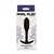 ToyJoy Smooth Anal Plug Large Black