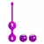 Vaginalne kuglice Pretty Love Kegel Tighten Up II, 16.3cm, Ljubičaste