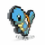 Mega pokémon pixel art - Squirtle