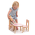 Lesena mizica s stolčki Sweetiepie Table&Chairs Tender Leaf Toys za 36 cm dojenčka