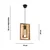 Opviq Luster Dualrec Glass, Crni