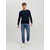 Dark blue mens sweater Jack & Jones Emil - Mens