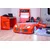Hanah Home Dečiji krevet - auto 130x60??x235cm Crni