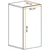 eoshop SWITCH SW 4 vitrina, bela mat/beli sijaj