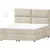 Boxspring postelja Rico - 200x200 cm - tkanine Cloud