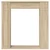 Okvir za kamin Hrast sonoma 100 x 20 x 100 cm Konstruirano drvo