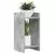 Stalak za biljke s policom 2 pcs Betonsko Siva 30 x 30 x 60 cm