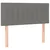 Vidaxl Box spring postelja z vzmetnico temno siva 80x200 cm blago