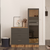 Hanah Home Komoda 60?x72x45cm Bež-Antracit