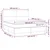 Vidaxl Box spring postelja z vzmetnico LED sv. siva 160x200 cm blago