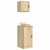 Garažni ormarići 2 kom boja hrasta sonome od konstruiranog drva