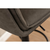 Temno rjavi barski stoli v kompletu 2 ks 107 cm Flynn – Actona