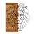 Wallity Zidna dekoracija King1, 47,5 x 58 cm, Crna