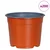 Okrugla saksija za cveće 200 pcs Terakota O 10 x 8 cm Plastika