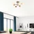 Opviq Luster Camflo 10390, Metalni, Bronzana boja