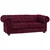 Landscape CHESTERFIELD ZOFA, bordo tekstil