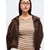 GAP Majica  svetlo modra / rjava / brokat / bela