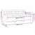 Vidaxl Trosed rjav 180 cm blago