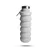 BeastPink Sklopiva flaša Grey 500 ml