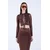 Trend Alacati Stili Ženska bluza Alc-X15127, Braon