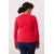 Trendyol Curve Ženska bluza Tbbaw26Af00092, Crvena