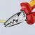 Knipex klešta za krimpovanje hilzni (kablovskih završetaka) 1000V VDE 180mm ( 97 78 180 )