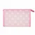 Be Cute prozirni neseser sa srcima roze 24x15x7