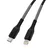 FORCELL Karbonski kabel Type- C na Lightning 8-pin Power Delivery PD27W CB-01C crni 1 metar