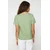 Trendyol Milla ženska majica TWOSS20TS0141, Petrol-Mint-Zelena
