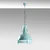 Opviq Luster Saglam 3762, 90cmO30 cm, E27, Tirkizni