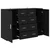 Komode s ladicama Corona 2 pcs Crni hrast 59 x 39 x 80 cm