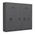 Hanah Home Garderober Kale-5266, 270x255x52 cm, Antracit